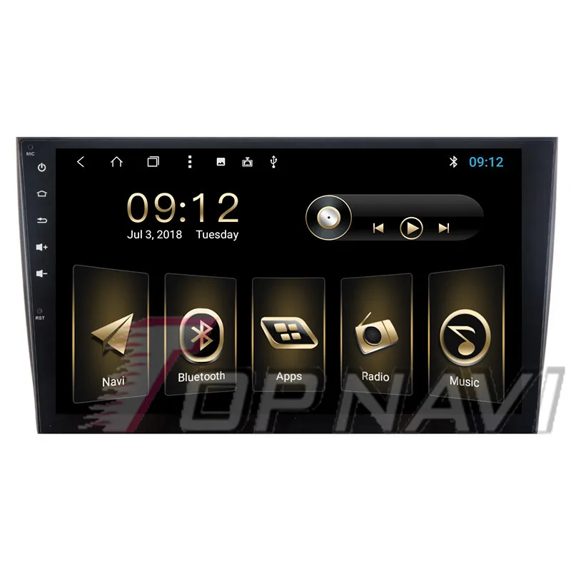 Sale Autoradio  Android 8.1 10.1 Inch Car Multimedia player  For VW Polo 2011 2012 2013 2014 2015 2016 Stereo Car Radio 2 Din No DVD 2