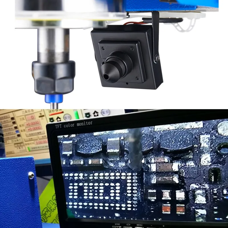 CNC professional CCD камера системы 1080 P 7 дюймов монитор для ЧПУ Деревообработка фрезерный станок