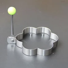 1 шт. нержавеющая сталь омлетная форма креативный торт абразивы Инструменты для выпечки сердце круг Пентаграмма форма цветка сливы JY