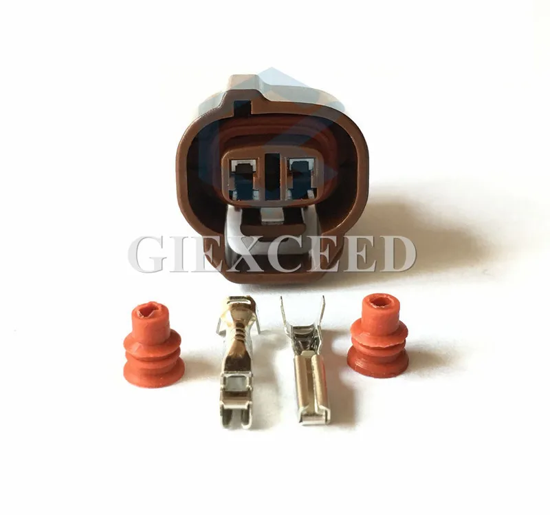 2 Sets 2 Pin 61890033 Mt0902special2rf Automotive Connector Water Temperature Sensor Socket