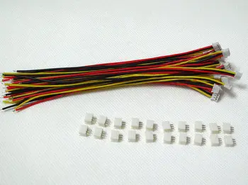 

Hot Sale 40 SETS Mini Micro ZH 1.5 3-Pin JST Connector with Wires Cables