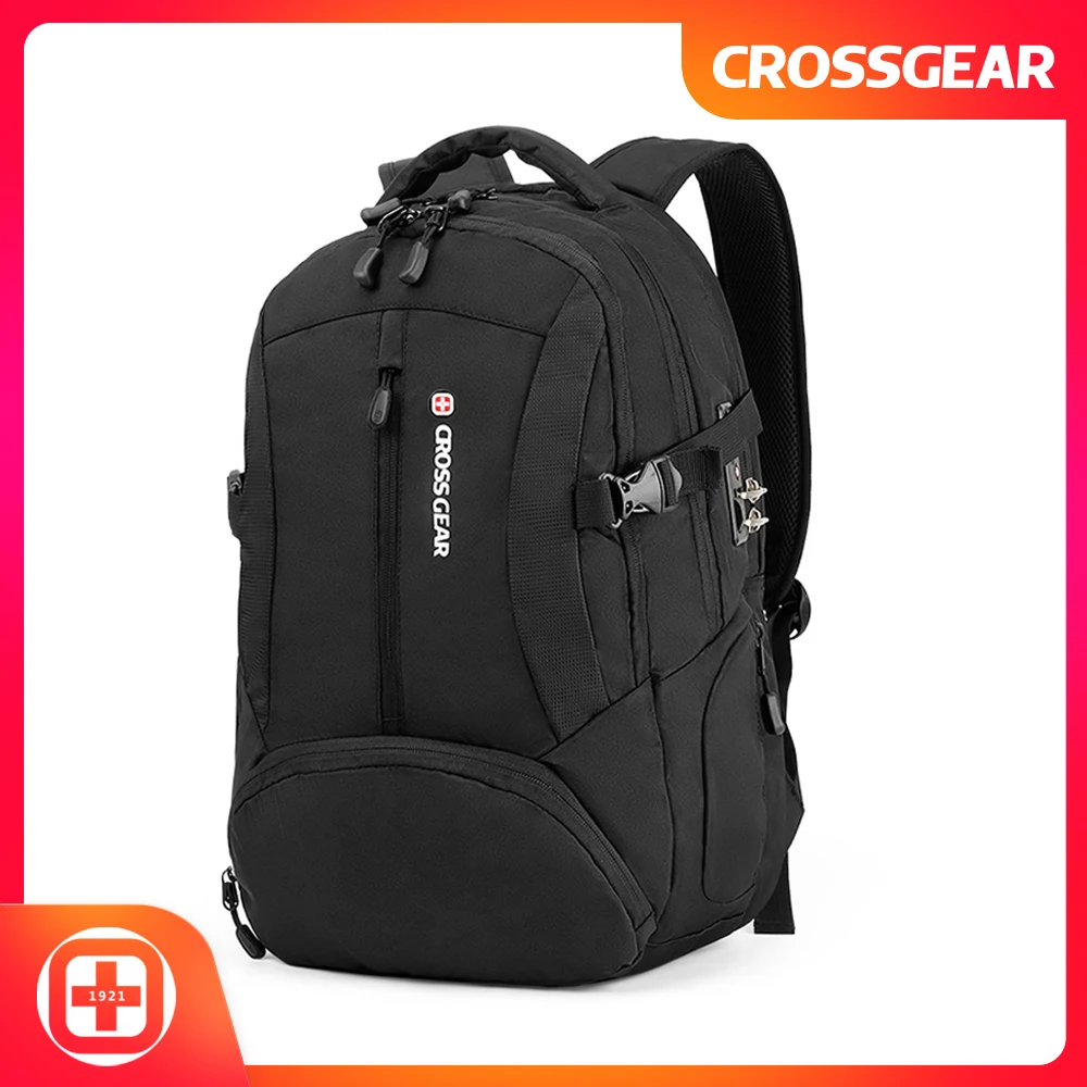 

CROSSGEAR Laptop Backpack for Men Women Back Pack Waterproof College Computer daypacks teenagers's Travel Bagpacks