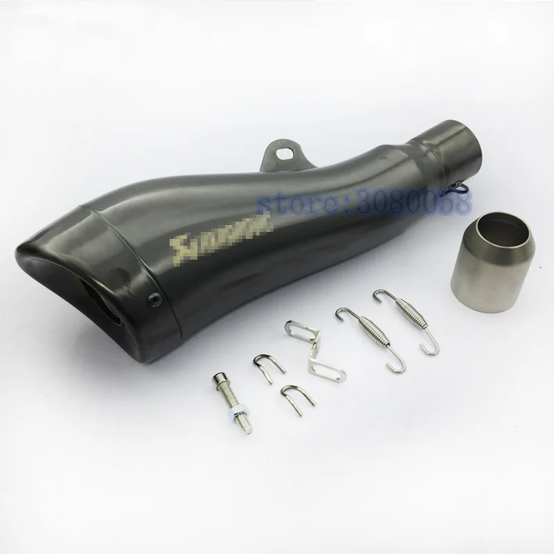 Silenciador de Escape Universal para motocicleta GP Escape Pipe Street Dirt Bike Racing Motorbike DB killer para nmax er6n ktm exc pit bike