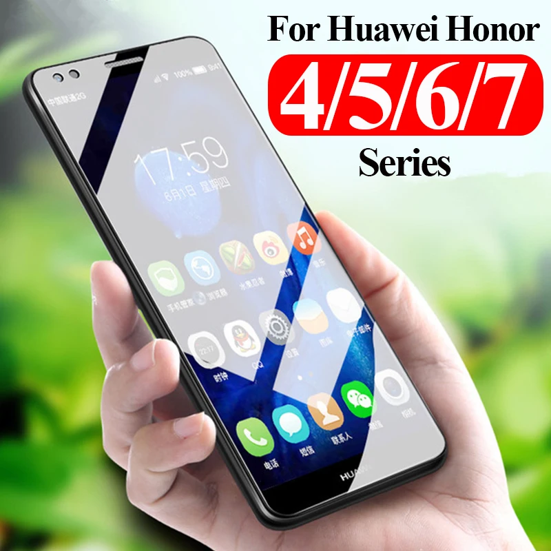 Защитное стекло для huawei honor 7a 7c 7x 6a 6c pro 6x 5c 5x 4c honer phone a7 c7 x7 a6 c6 x6 c5 x5 c4 5 6 7 a c x protector |
