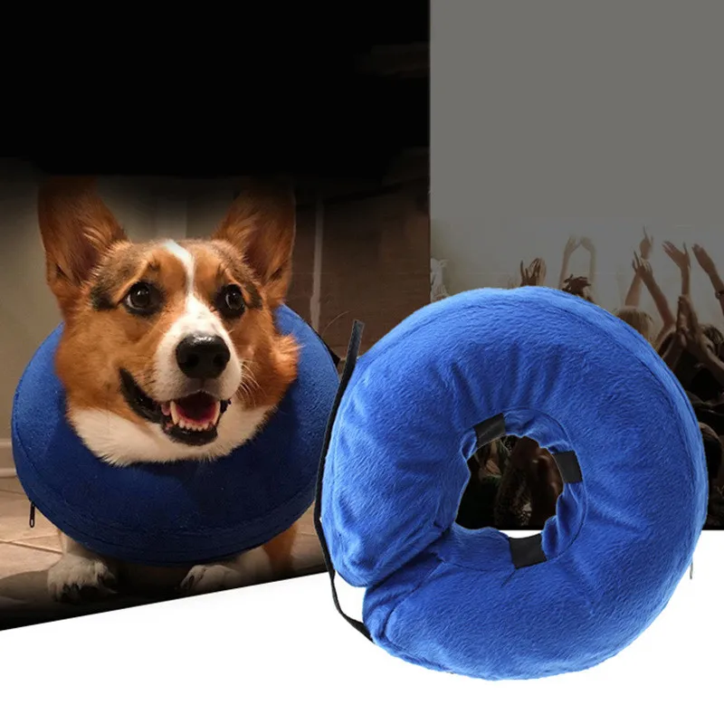 

Pet supplies Elizabeth ring inflatable pet collar dog collar collar anti-smashing anti-grab