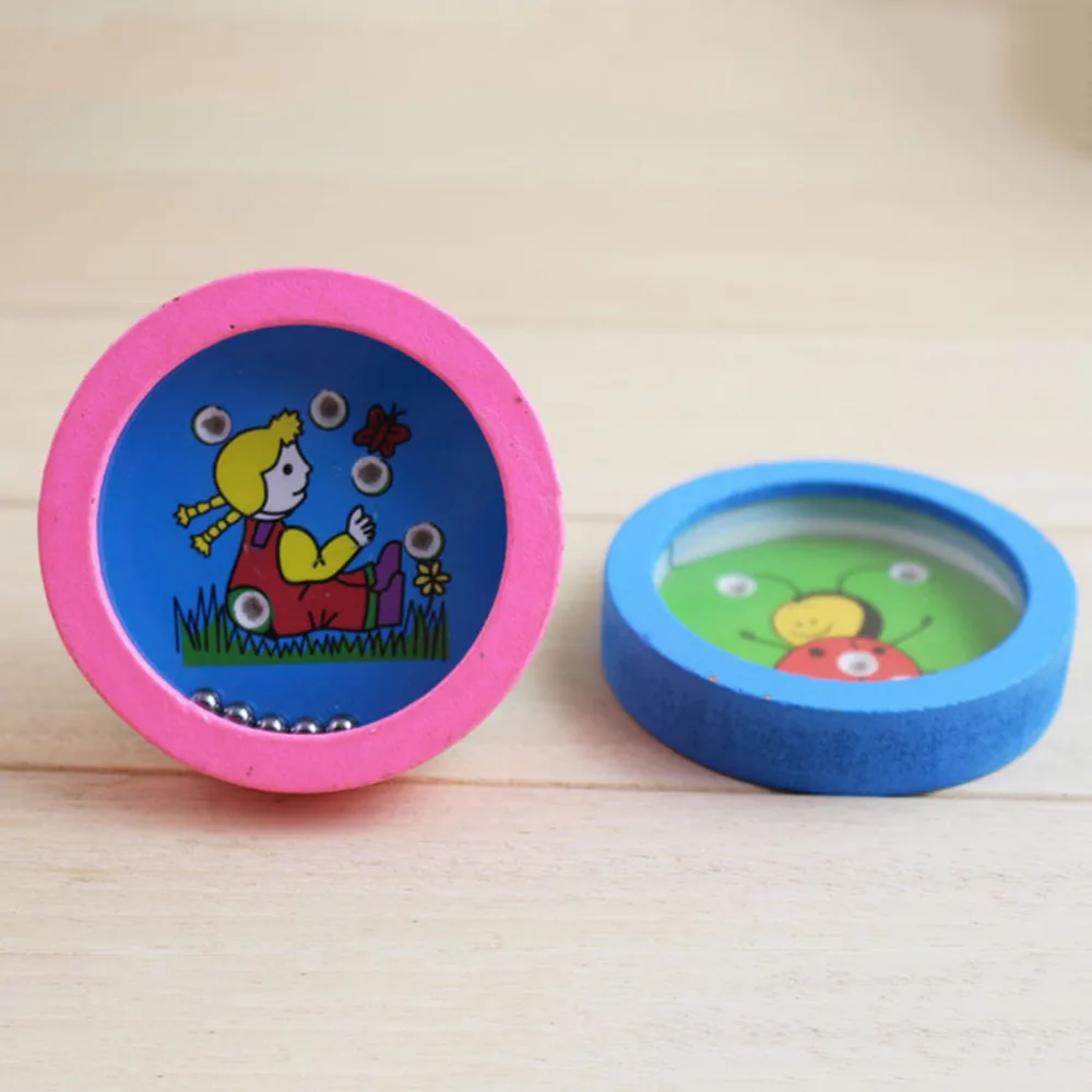 Цвет и форма деревянный круглый лабиринт игрушки лучшие подарки для детей развивающие шары баланс детей день рождения девочек Забавный открытый семья