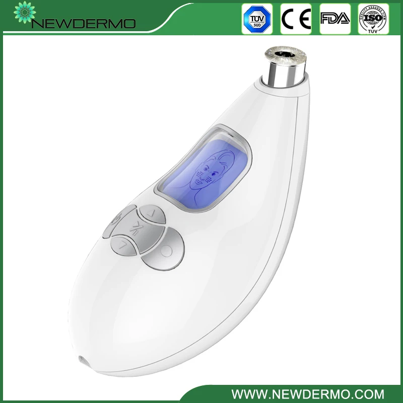

White New Technology Pro Handheld Diamond Microdermabrasion System Dermabrasion Machine