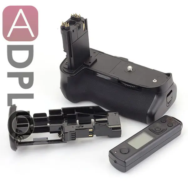 New camera Special Battery Grip Work For Canon 7D Mark II Camera with wireless remote control