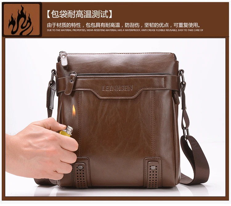 de Ombro e Bolsa de Negócios Masculino