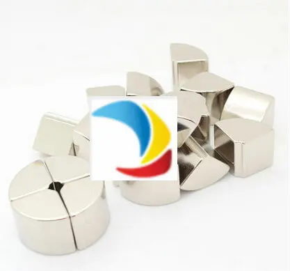 

N45H NdFeB Arc Segment OR15xIR2x90deg.x16 mm Moto magnet for generators wind turbine Neodymium Permanent Rotor Magnet