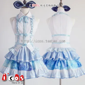 

Hot Anime Mahoka Koko no Rettosei Shiba Miyuki Dress Skirt Uniform Cosplay Costume S-XL Free Shipping