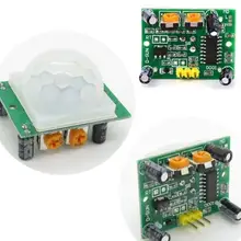 5 шт. HC-SR501 Регулировка go инфракрасный пироэлектрический pir датчик движения Детектор человеческого модуля