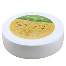 Круг 100 ярдов одноразовая бумага для удаления волос из нетканого полотна