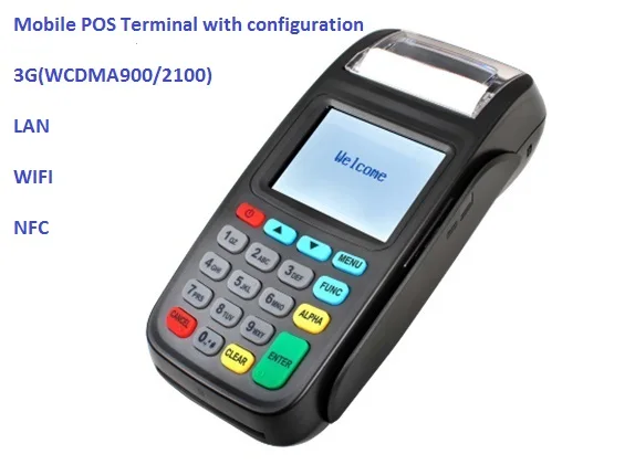 US $265.00 28 Inch Touch Screen POS TerminalWireless Payment Terminal With NFC Reader And LAN And WIFI And 3G WCDMA9002100 NEW8210