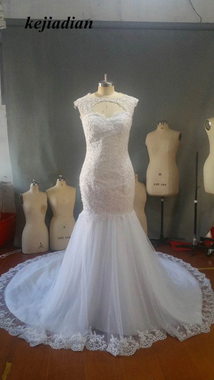 mermaid vintage wedding dress