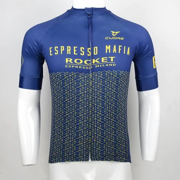 

High quality summer jerseys Navy blue cycling jersey short sleeve men mtb bycicle bicicleta bike clothing mallot ciclismo hombre