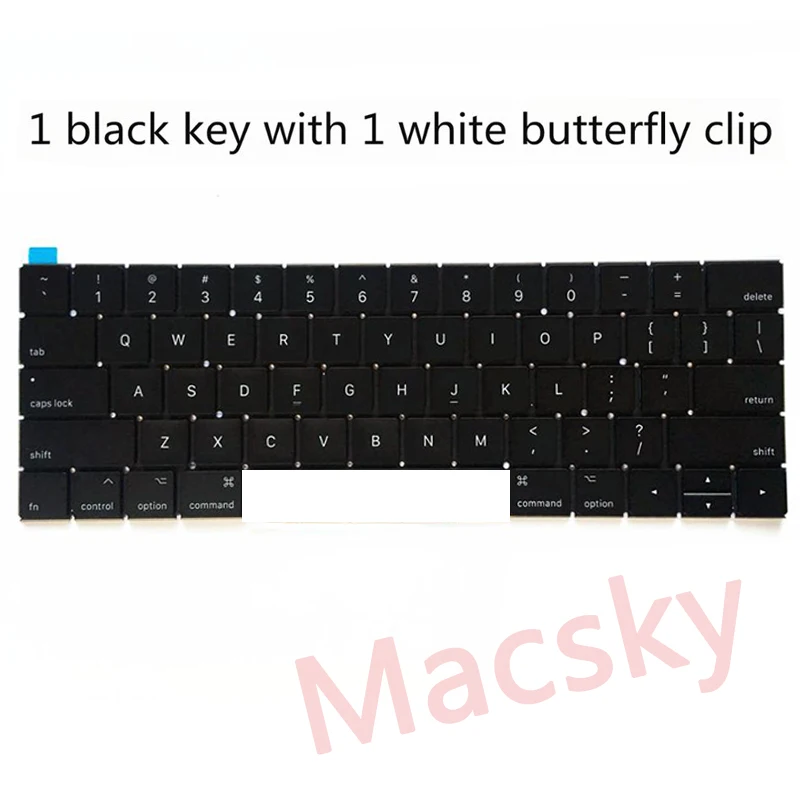 Original Replacement US Keyboard Keys For Macbook Pro 13" 15" 2016 2017