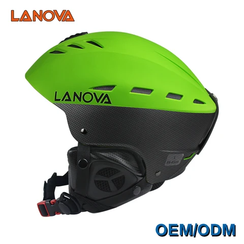 Capacete de Esqui Homem de Skate Capacetes de Neve Lanova Marca Profissional Adulto Skate Capacete Multicolor Esportes –