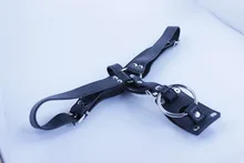 slave leather mens chastity belt restraints fetish chastity device for male restraints adult sex toy leather lock ring M338