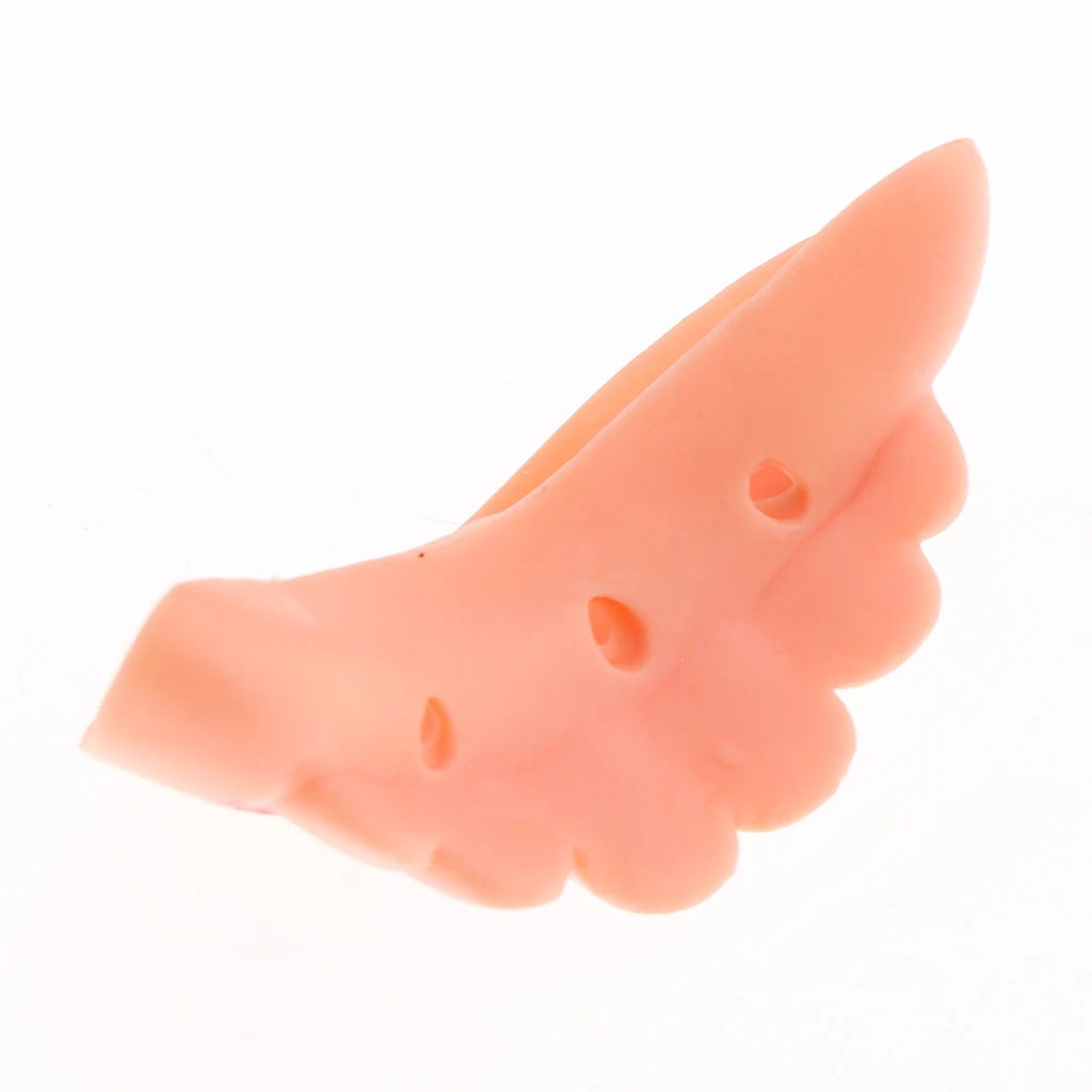 10pcs Plastic Soft Tooth Covers Funny Jokes Prop Toys Teeth Gag Halloween Party Prop Teeth