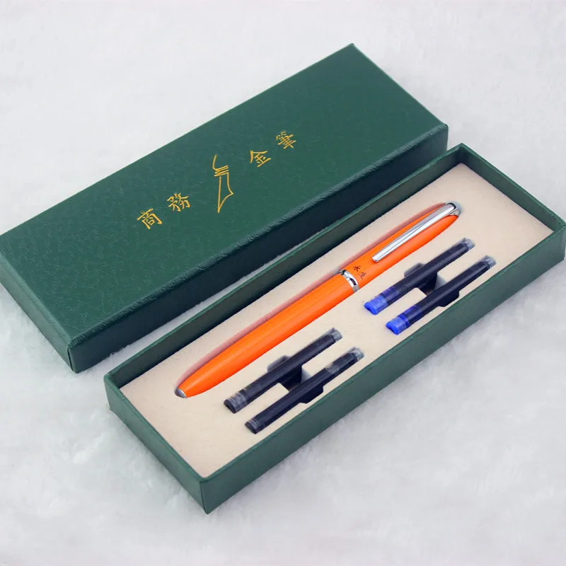 

luxury Writing Cute pens gift Gift Set Metal Fountain Pen 0.38mm Luxury Pens For Writing School & Office Supplies