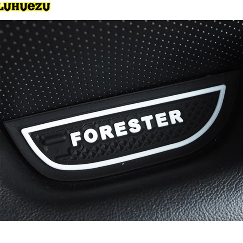 Резиновый нескользящий коврик Luhuezu для внутренней двери аксессуары Subaru Forester 2008