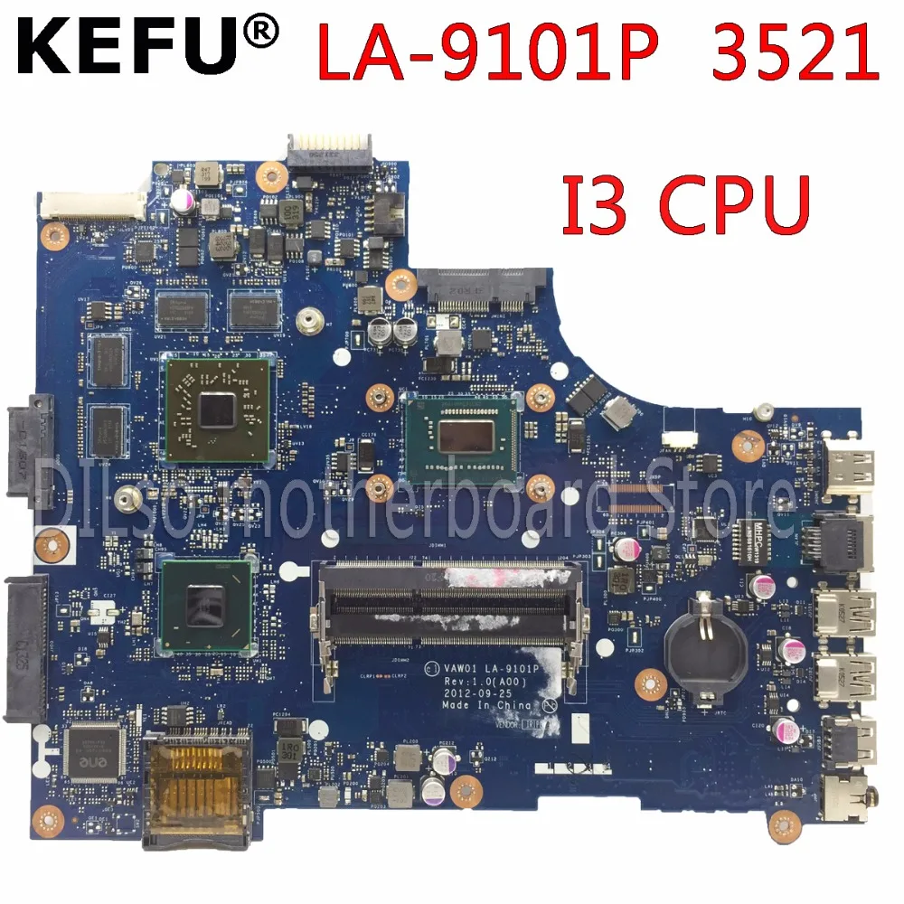 Kefu Vw55c 0vw55c Vaw01 La 9101p Motherboard For Dell Inspiron 3521 5521 Laptop Motherboard I3 Cpu Pm Test Motherboard Motherboard I3 I3 Motherboardcpu Motherboard Aliexpress