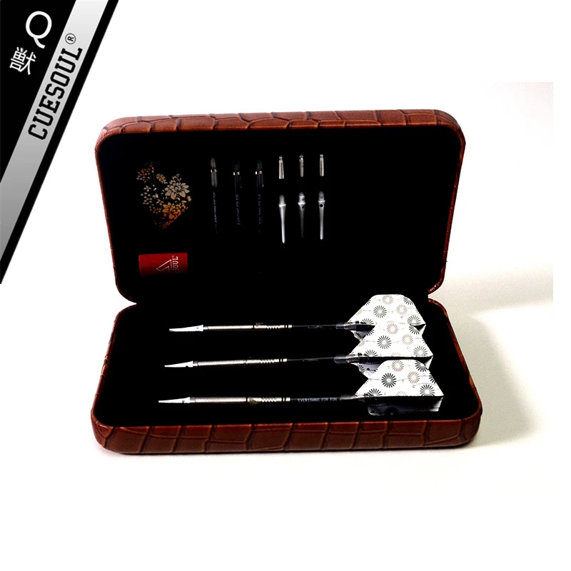 Новинка cueshoul Tungsten 3 шт./компл. 18 г 14 5 см Дартс Профессиональная игра мягкие