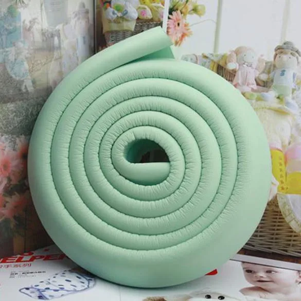 

1 Pc 2M Baby Kids Soft Anti-crash Protector Baby Safe Desk Table Edge Corner Guards Strip Security Cushion Random Color