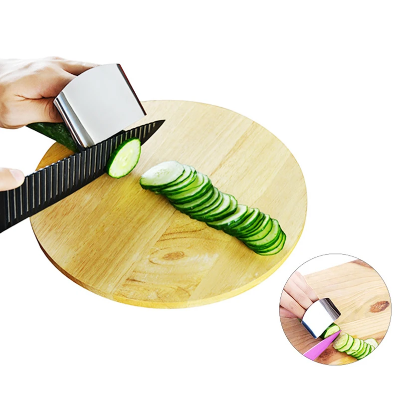 Stainless Steel Sliicer Hand Guard Finger Protect Cutting Vegetable