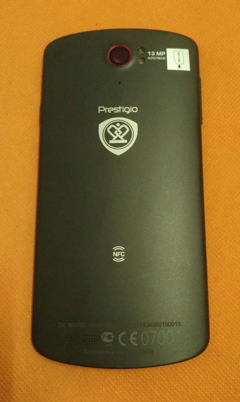 

Used Original Protective Battery Case Cover for Prestigio PAP 7500 PAP7500 MTK6589 5.0" FHD 1920x1080 Free shipping