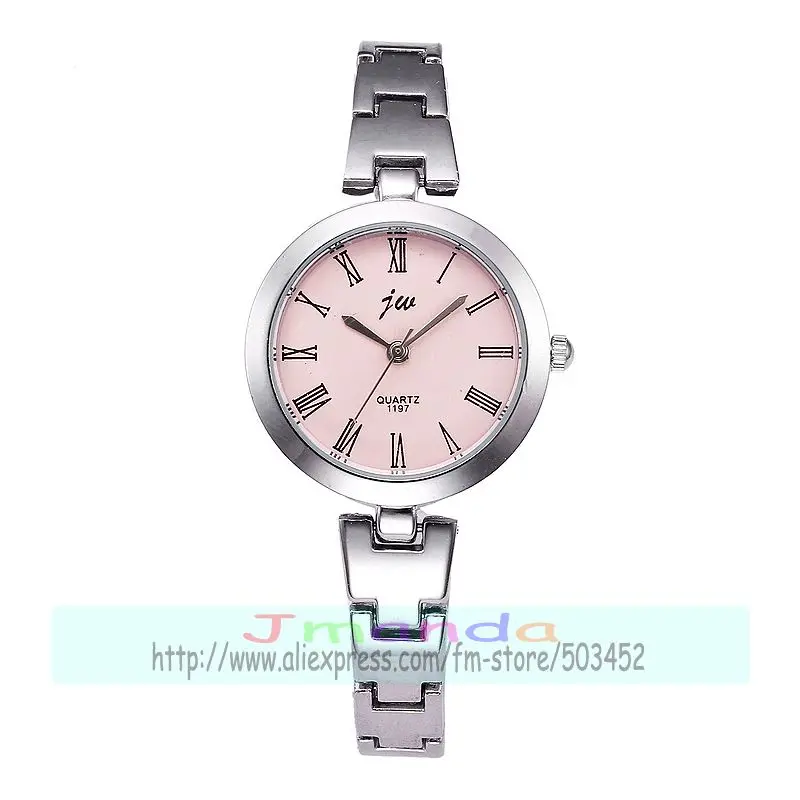 

100pcs/lot jw-8340 fashion elegance color dial lady bracelet watch wrap quartz mini belt casual wrist watch wholesale clock