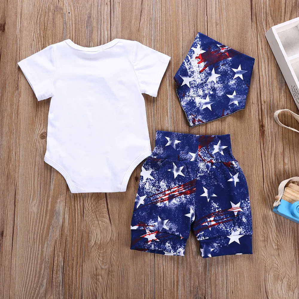 Одежда для новорожденных мальчиков, топы, боди с брюками, 3 шт., комбинезон для маленьких мальчиков, комплект одежды с короткими рукавами