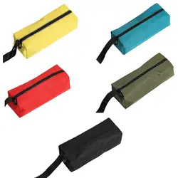 5 цветов Оксфорд холст Водонепроницаемый хранения ручной инструмент сумка винты Стразы для ногтей бит Рыбалка Путешествия Макияж