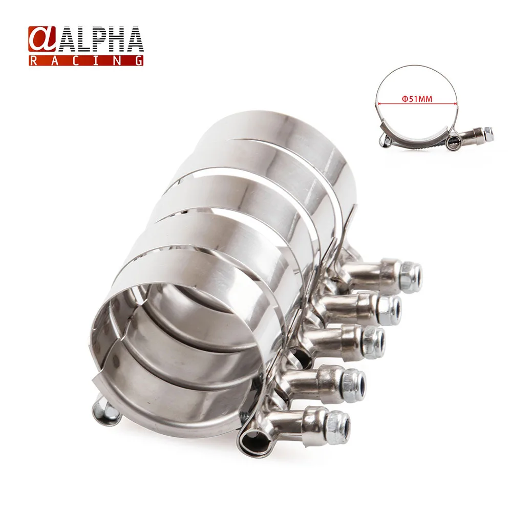 Alpha Racing high quality stainless steel Silicone 63mm Turbo Hose
