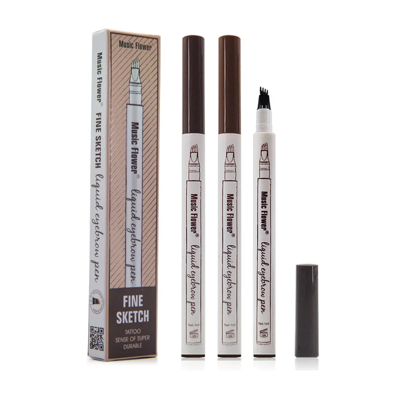 

Waterproof Fork Tip Eyebrow Pencil Microblading Eyebrow Tattoo Pen Fine Sketch Liquid Henna Eyebrow Tattoo Pen Eyebrow Enhancers