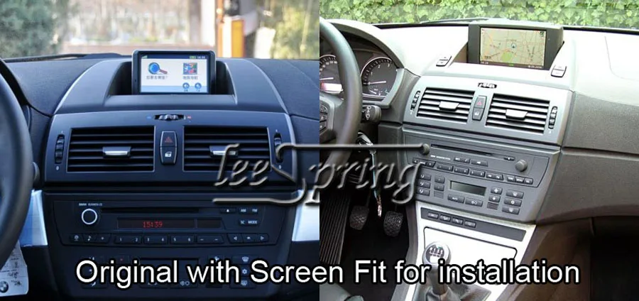 Discount Android 9.0 Car Audio Vdieo Player for BMW X3 E83 2004-2010 Car original Screen to upgrade 7