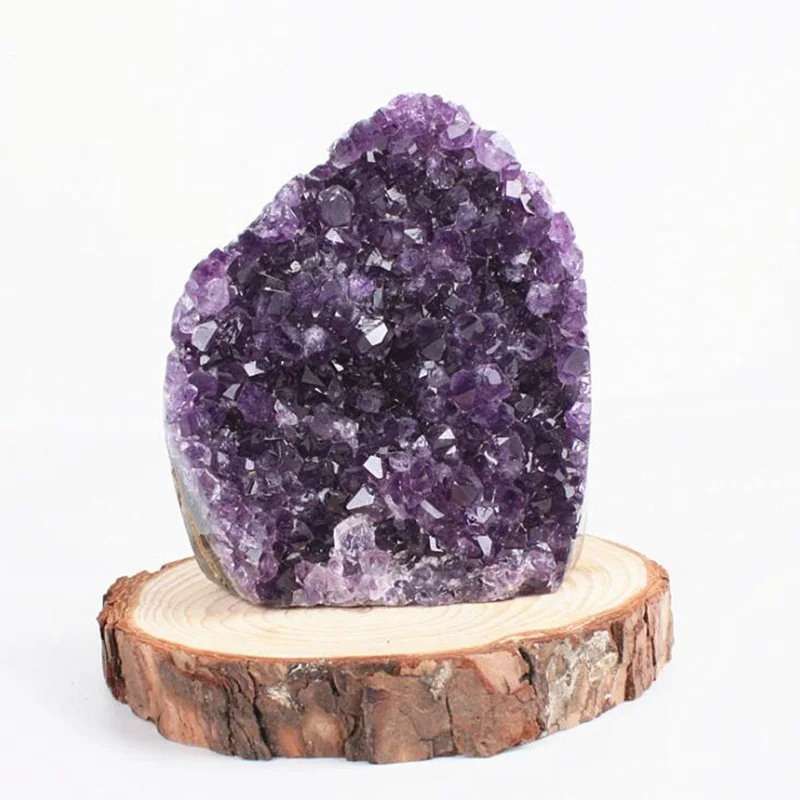 

High Grade Amethyst Stone Treasure Bowl Manual Professional Cutting Natural Raw Stone Mineral Crystals Decoration Gemstones
