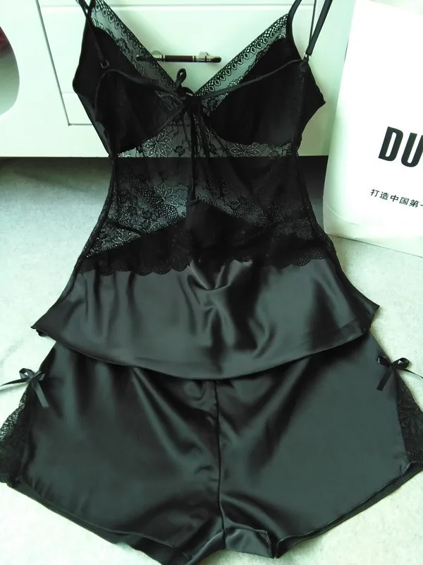 women lace pajamas set (14)