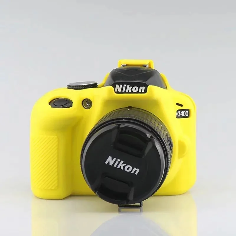 Новый красивый мягкий силиконовый чехол для камеры Nikon D3400|Сумки