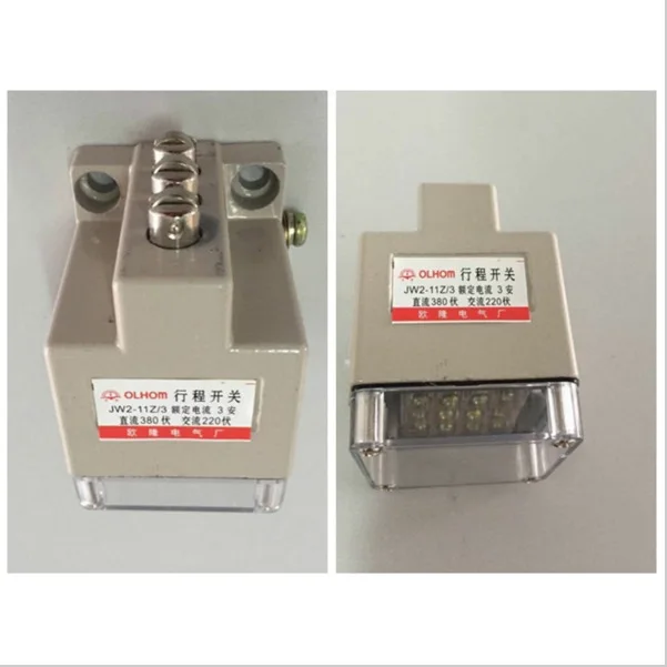 

Momentary 3 Parallel Roller Plunger Limit Switch 3NO 3NC