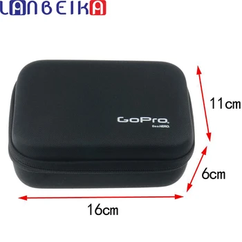 

LANBEIKA Nylon Portable Travel Box Storage Collection Bag Case for GoPro Hero 9 8 7 6 SJCAM SJ4000 SJ5000 SJ6 SJ8 SJ9 DJI OSMO
