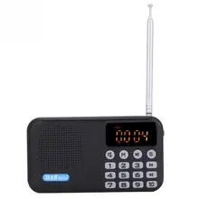Dab цифровой радио dab fm радио Bluetooth приемник переносной карманный стерео TF 32G Поддержка U диск 87,5-108 МГц