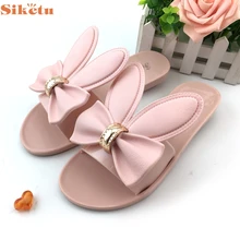 Zapatillas de moda Con Encanto Niza SIKETU Zapatos de Mujer Zapatillas de Playa Verano de Las Mujeres Talones Planos Chanclas Sandalias May22 Y30