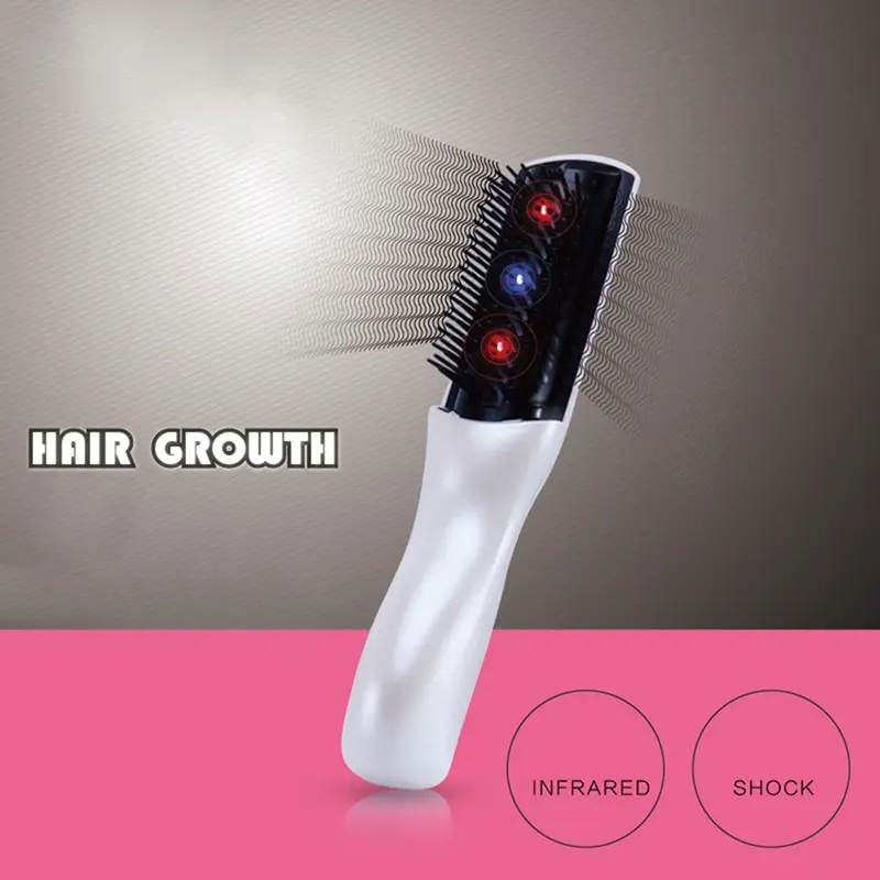 Hair Care Head Massager Electric Infrared Laser Hair Brush Massage Comb Stop Hair Loss Hair Growth Therapy Vibration Massage