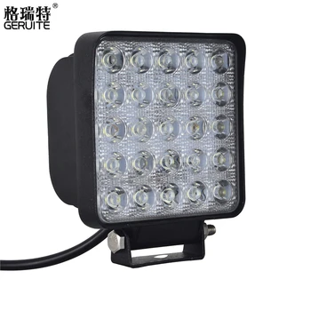 

GERUITE 4pcs 75W 10-30V LED Work Light Lamp Bar Flood Spot Combo Beam Offroad Boat Car Motorcycle SUV ATV Night Driving Lighting
