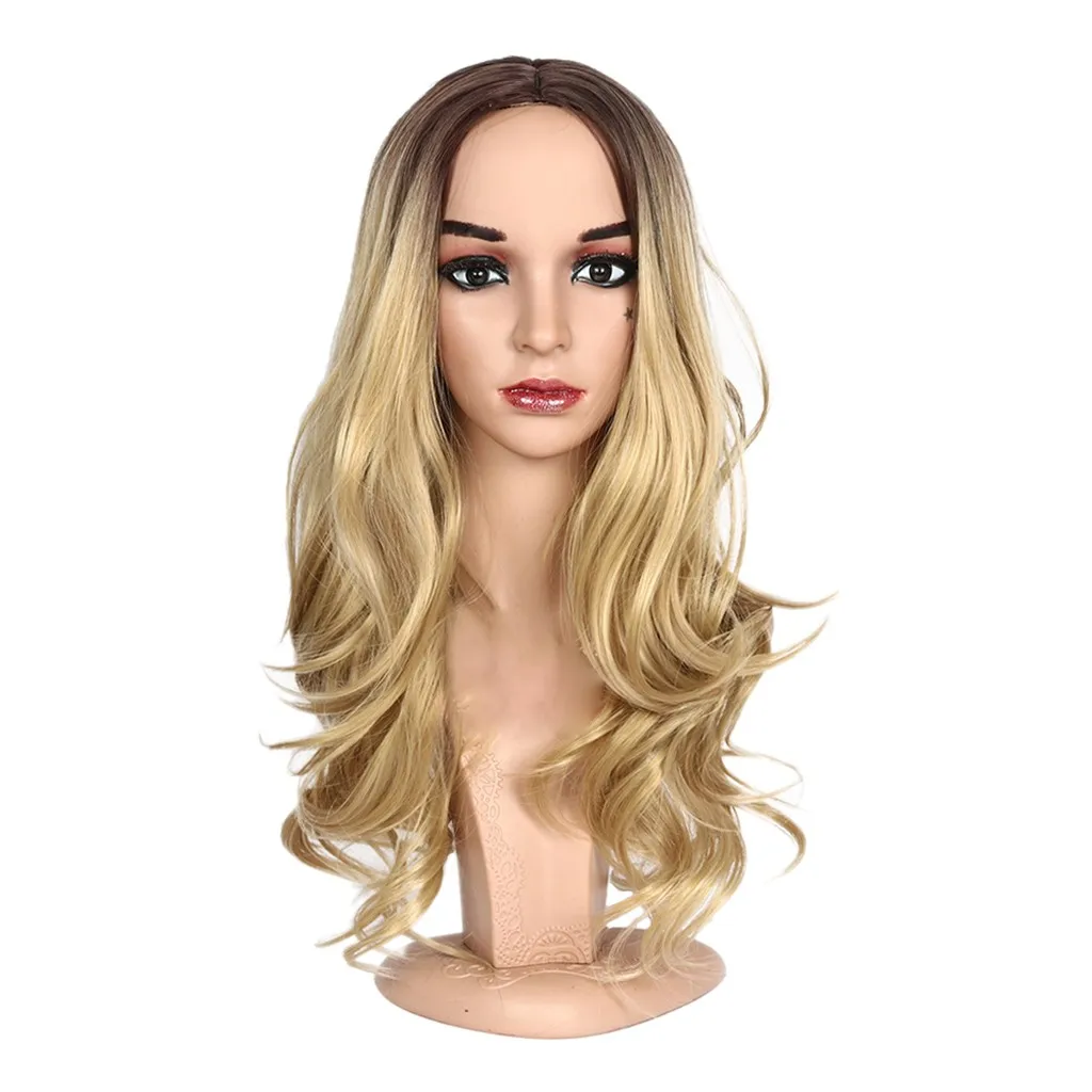 In Stock Women Lady High Temperature Silk Wig Head Over Female Rose Net Long Curly Hair Wig Peluca Perruque Gift Dropshipping In Stock Women Lady High Temperature Silk Wig Head Over Female Rose Net Long Curly Hair Wig Peluca Perruque Gift Dropshipping