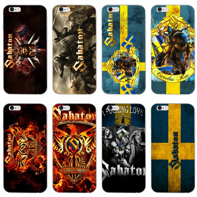 

Sabaton slim silicone Soft phone case For Samsung Galaxy S3 S4 S5 S6 S7 edge S8 S9 Plus mini Note 3 4 5 8