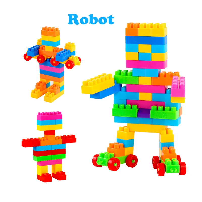 large plastic building bricks