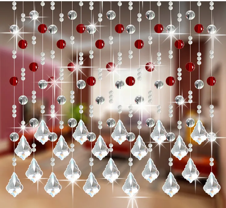 wholesale 36pcs/lot,Fashion Crystal Beads Curtain Can Customized Decoration Door Curtain Window